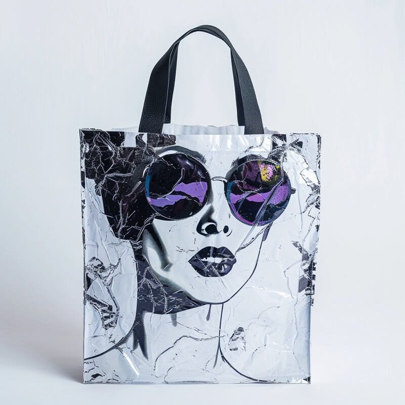 Pop Art Portrait Tote Bag
