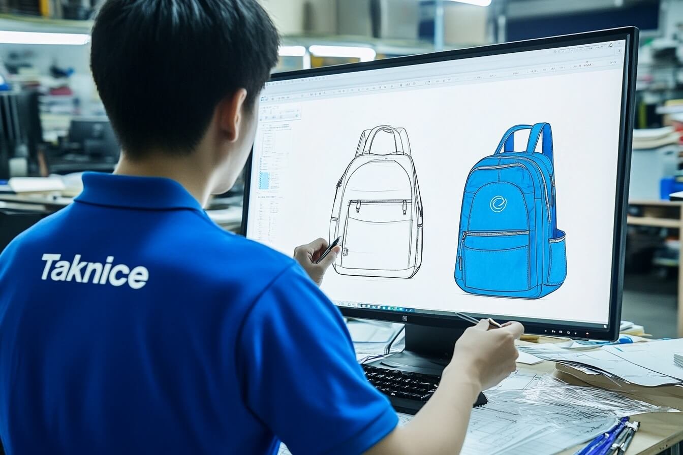 designing backpack